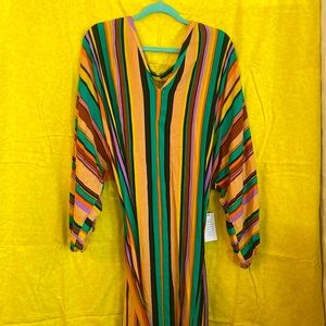 Eloquii Colorful Maxi Dress size 26/28
